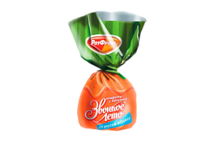 Конфета Звонкое лето со вкусом абрикоса 